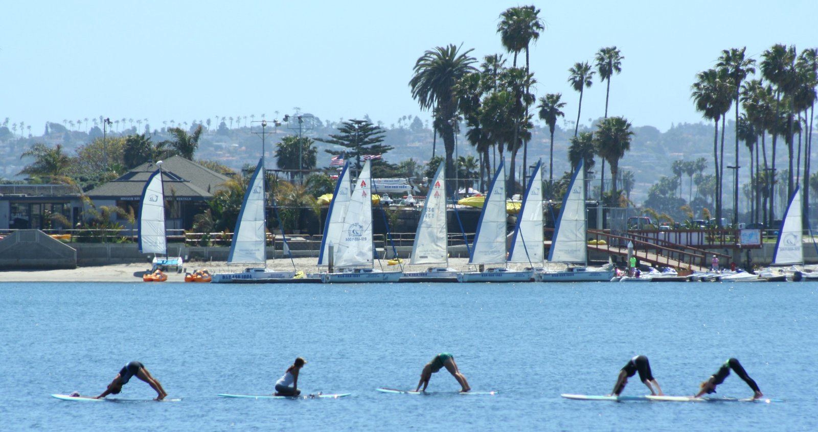 Bliss Paddle Yoga San Diego