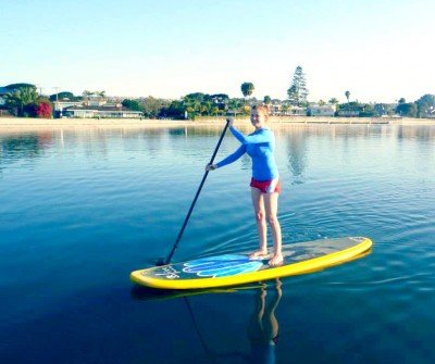 paddle board lesson san diego