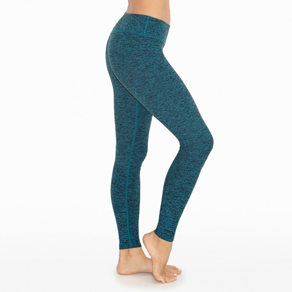 Beyond Yoga Space Dye Turquoise Black Leggings